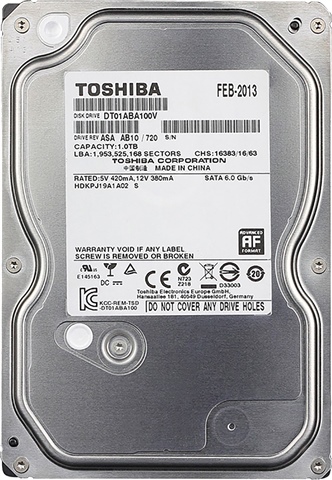 Toshiba DT01ABA100V 1TB 3.5